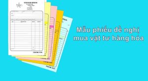 MẪU ĐƠN ĐỀ XUẤT MUA HÀNG HÓA
