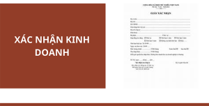 Mẫu Đơn Xác Nhận Kinh Doanh Nhỏ