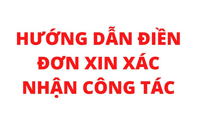 Mẫu Đơn Xin Xác Nhận Thân Nhân Đã Chết