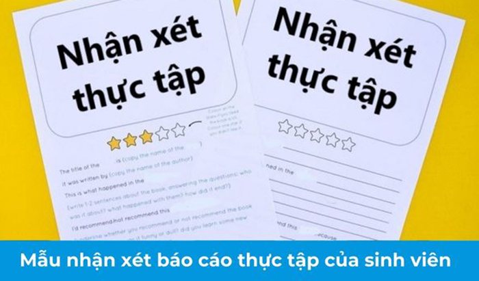 Mẫu Giấy Nhận Xét Của Đơn Vị Thực Tập